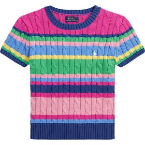 Polo Ralph Lauren T-Shirt - Strik - Beach Royal Multi Stripe - Polo Ralph Lauren - 8-10 År (128-140) - T-Shirt