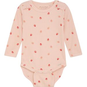 Minymo Body L/æ - Aop - Rib - Spanish Villa - Minymo - 1 År (80) - Body L/æ