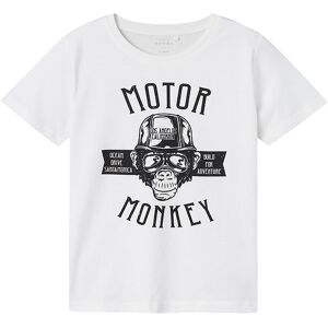 Name It T-Shirt - Nkmvictor - Hvid - Name It - 11-12 År (146-152) - T-Shirt