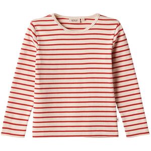 Wheat Bluse - Stig - Red Stripe - Wheat - 3 År (98) - Bluse