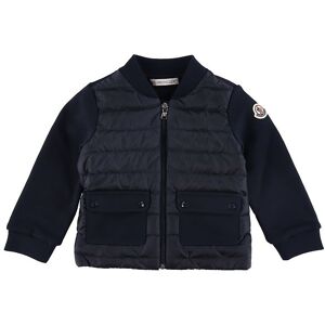 Moncler Cardigan - Sweat/dun - Navy - Moncler - 18-24 Mdr - Cardigan