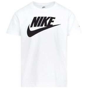 Nike T-Shirt - Hvid/sort  - Nike - 7 År (122) - T-Shirt