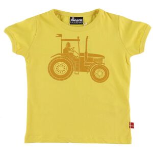 Danefæ T-Shirt - Danebasic - Faded Yellow Traktor - Danefæ - 3 År (98) - T-Shirt