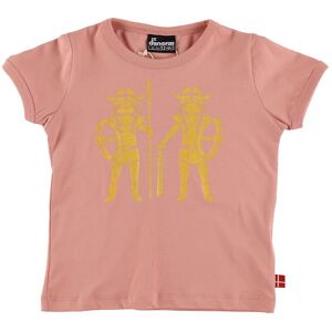 Danefæ T-Shirt - Danebasic - Soft Rose Double Trouble - Danefæ - 7 År (122) - T-Shirt