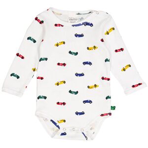 Freds World Body L/æ - Motor - White/cucumber/sonic Yellow - Freds World - 3 År (98) - Body L/æ