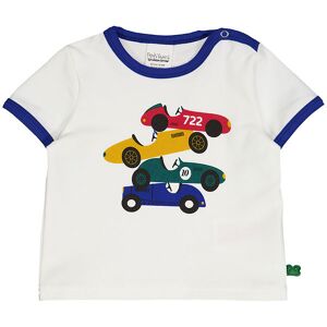 Freds World T-Shirt - Motor Print - White - Freds World - 2 År (92) - T-Shirt