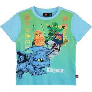 Ninjago T-Shirt - Lwtano 316 - Light Blue - Lego® Wear - 7 År (122) - T-Shirt