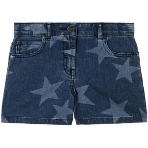 Stella Mccartney Kids Denimshorts - Blå/hvid M. Stjerner - Stella Mccartney Kids - 12 År (152) - Shorts