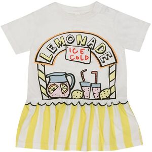 Stella Mccartney Kids Kjole - Hvid/gul M. Limonade - 12 Mdr - Stella Mccartney Kids Kjole