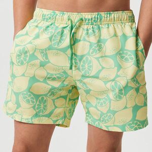 Björn Borg Badeshorts - Borg Print - Limoncello Big - Björn Borg - 9-10 År (134-140) - Badetøj