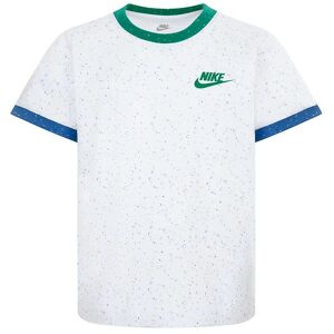 Nike T-Shirt - Hvid M. Nister - Nike - 7 År (122) - T-Shirt