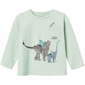 Name It Bluse - Nmmdrag - Silt Green - Name It - 1½ År (86) - Bluse