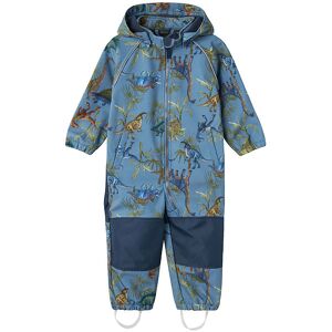 Name It Softshelldragt M. Fleece - Nmmalfa08 - Coronet Blue M. D - Name It - 1 År (80) - Softshell