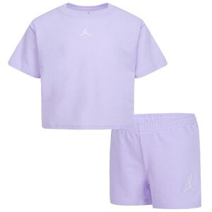 Jordan Shortssæt - Essential - Violet Frost - Jordan - 6-7 År (116-122) - T-Shirt