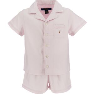 Polo Ralph Lauren Nattøj - Deco Pink Oxford - Polo Ralph Lauren Acc - 7 År (122) - Nattøj 2-Delt