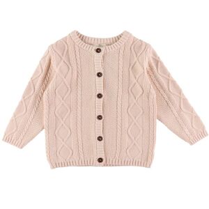 Copenhagen Colors Cardigan - Strik - Soft Pink - Copenhagen Colors - 7 År (122) - Cardigan