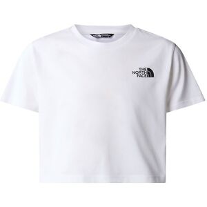 The North Face T-Shirt - Crop Simple Dome - Hvid - The North Face - 7-8 År (122-128) - T-Shirt