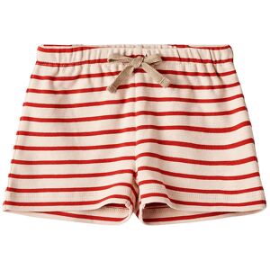 Wheat Shorts - Vic - Red Stripe - Wheat - 1 År (80) - Shorts