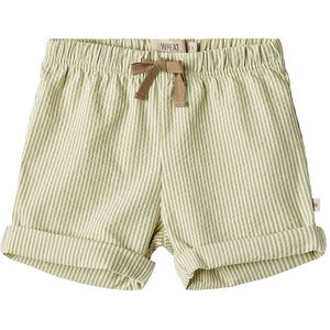 Wheat Shorts - Milton - Green Stripe - Wheat - 1 År (80) - Shorts