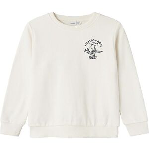 Name It Sweatshirt - Nkmfota - Jet Stream - Name It - 7-8 År (122-128) - Sweatshirt