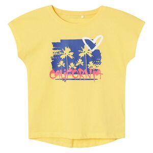 Name It T-Shirt - Nkfviolet - Yarrow/california - Name It - 9-10 År (134-140) - T-Shirt