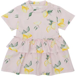 Livly Kjole - Lilly - Lemons/light Mauve - Livly - 1½-2 År (86-92) - Kjole