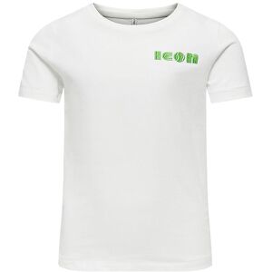 Kids Only T-Shirt - Koglovely Life - Cloud Dancer - Kids Only - 5-6 År (110-116) - T-Shirt