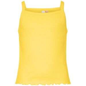 Vero Moda Girl Top - Rib - Vmlavender - Lemon Zest - 9-10 År (134-140) - Vero Moda Girl T-Shirt