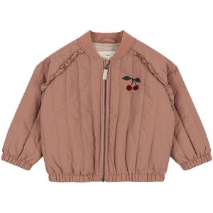 Konges Sløjd Termojakke - Juno Frill Bomber - Cameo Brown - Konges Sløjd - 7-8 År (122-128) - Termotøj