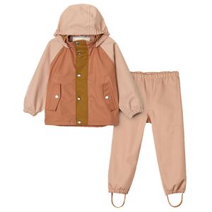 Liewood Softshellsæt - Parker - Pale Tuscany Multi Mix - Liewood - 4 År (104) - Softshell