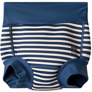 Wheat Blebadebukser - Neopren - Indigo Stripe - Wheat - 2-3 År (92-98) - Blebadebukser