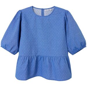 Name It T-Shirt - Nkffadotta - Clematis Blue - Name It - 13-14 År (158-164) - T-Shirt