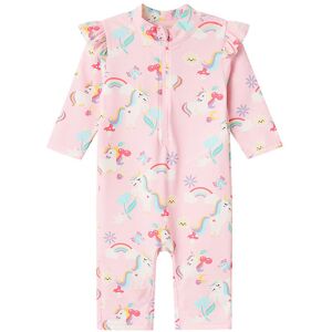 Name It Badeheldragt - Nmfzila - Uv40+ - Parfait Pink - Name It - 1½ År (86) - Badetøj