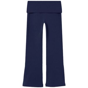 Name It Bukser - Nkfhelena - Fold Down Bootcut - Dark Sapphire - Name It - 13 År (158) - Bukser - Bomuld