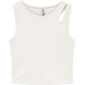 Kids Only Top - Rib - Kognessa - Clound Dancer - Kids Only - 11-12 År (146-152) - Tanktop