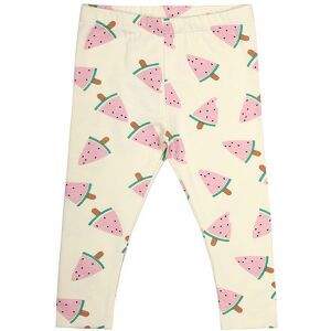 The New Siblings Leggings - Tnskaya - White Swan Watermelon - The New - 3 År (98) - Leggings