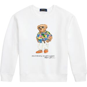 Polo Ralph Lauren Sweatshirt - Hvid M. Bamse - Polo Ralph Lauren - 14-16 År (164-176) - Sweatshirt