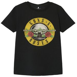 Name It T-Shirt - Nkmmadi - Sort - Guns N Roses - Name It - 11-12 År (146-152) - T-Shirt