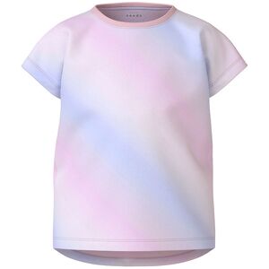 Name It T-Shirt - Nmfvigga - Parfait Pink/rainbow - Name It - 4 År (104) - T-Shirt