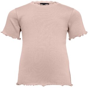 Sofie Schnoor T-Shirt - Rib - Light Rose - Sofie Schnoor - 6 År (116) - T-Shirt