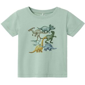 Name It T-Shirt - Nmmfaust - Jadeite M. Dinosaurer - Name It - 2 År (92) - T-Shirt