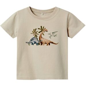 Name It T-Shirt - Nmmfaust - Nacreous Cloud M. Dinosaurer - Name It - 2 År (92) - T-Shirt