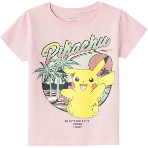 Name It T-Shirt - Nkfaxaja Pokémon - Parfait Pink M. Pikachu - Name It - 11-12 År (146-152) - T-Shirt