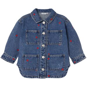 Name It Denimjakke - Nmfkathy - Medium Blue Denim - Name It - 5 År (110) - Sommerjakke