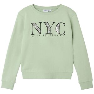 Name It Sweatshirt - Nkfhistrine - Silt Green - Name It - 11-12 År (146-152) - Sweatshirt