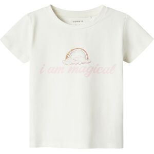 Name It T-Shirt - Nmfhejsa - Jet Stream M. Regnbue - Name It - 2 År (92) - T-Shirt