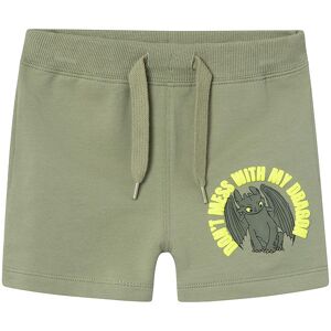 Name It Shorts - Nmmabil Dragon - Oil Green - Name It - 1½ År (86) - Shorts