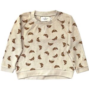 Monsieur Mini Sweatshirt - Terry - Croissant Aop - Monsieur Mini - 3-4 År (98-104) - Sweatshirt