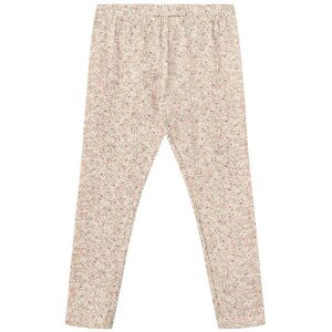 Wheat Leggings - Jules - Cream Flower Meadow - Wheat - 3 År (98) - Leggings