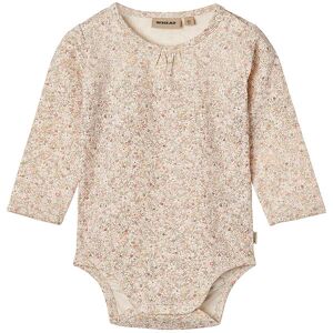 Wheat Body L/æ - Liv - Cream Flower Meadow - Wheat - 1 År (80) - Body L/æ